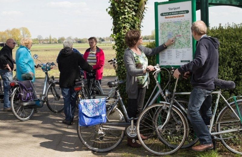 Fietsen camping limburg